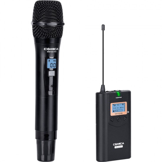 Comica Audio  Camera-Mount Wireless Handheld Microphone System CVM-WM100H